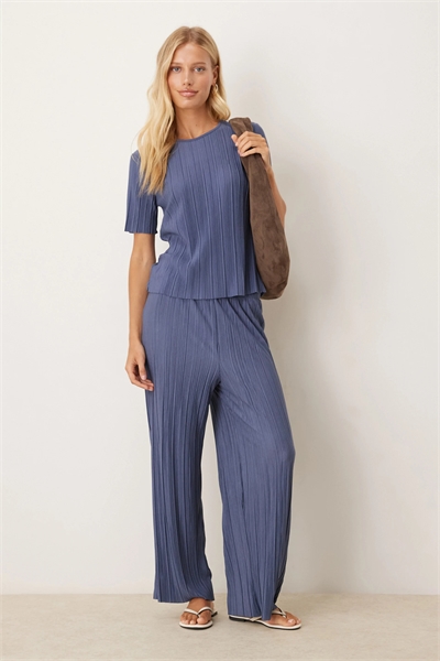 Брюки с широкими брючинами и плиссировкой co-ord артикул 147690062