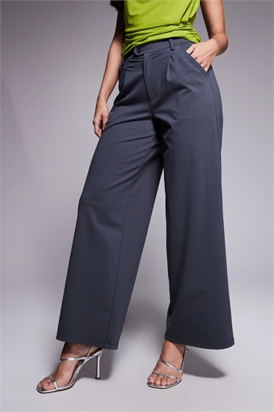 Брюки с широкими штанинами артикул 148516975