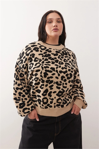 Свитер с круглым вырезом артикул 147325766