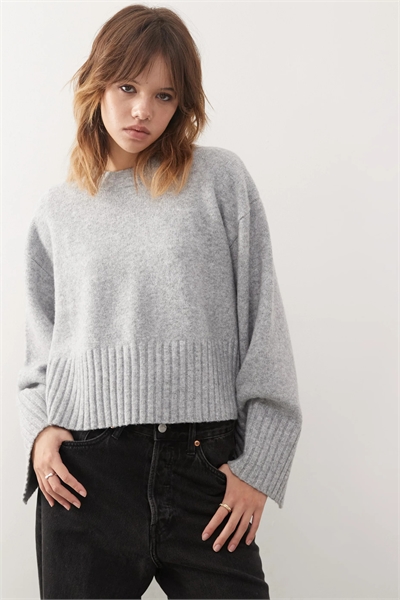 Свитер из толстой вязки большого размера артикул 151051521