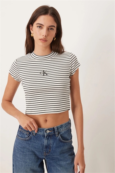 Футболка Rib Baby Tee с монологом артикул 154173623