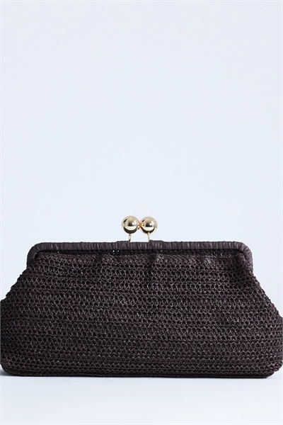 Плетеная сумочка-клатч Abbie артикул 150431271