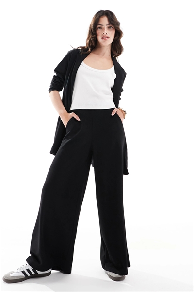 Брюки с широкими брючинами co-ord артикул 118736086