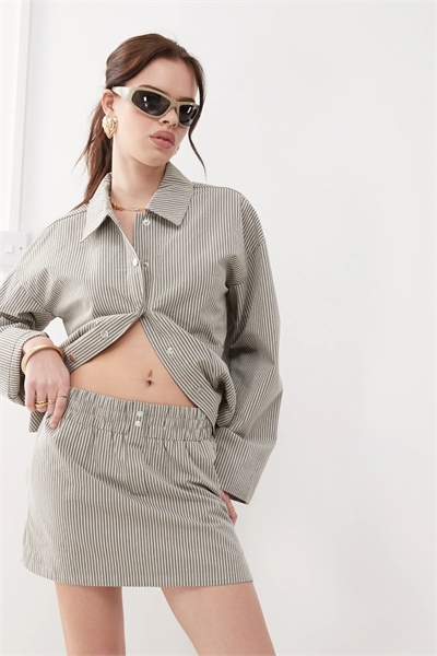 Мини-юбка в стиле боксер co-ord артикул 140413120