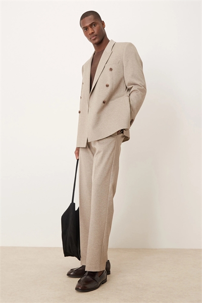 Брюки с прямыми брючинами артикул 140792983