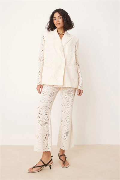 Брюки с индивидуальной вышивкой co-ord артикул 140828548