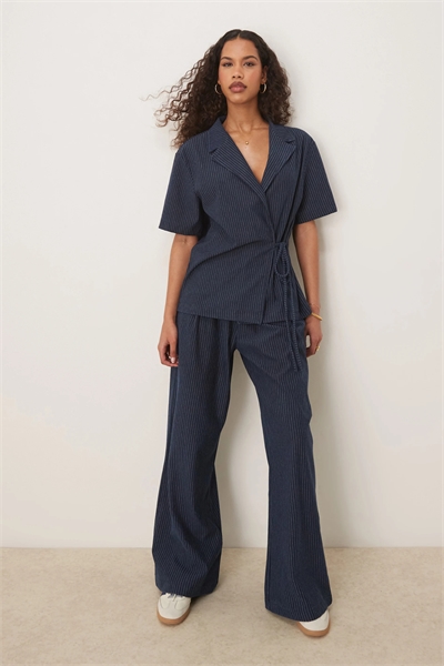 Брюки с широкими брючинами в стиле деним co-ord артикул 141069002