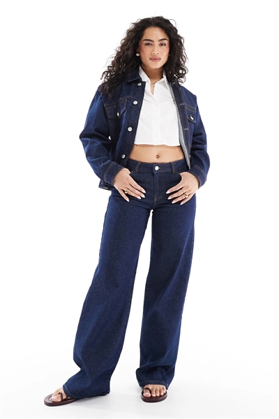 Джинсы Selma с широкими брючинами co-ord артикул 139983643