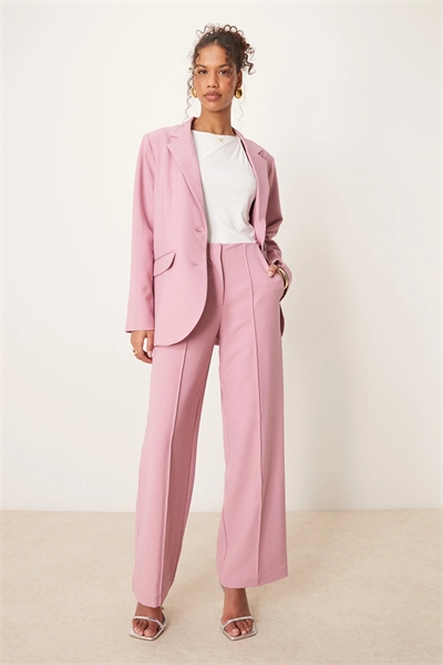 Брюки с высокой талией и широкими брючинами co-ord артикул 141218333