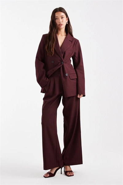 Брюки с широкими брючинами и складками, сшитые на заказ co-ord артикул 147012385