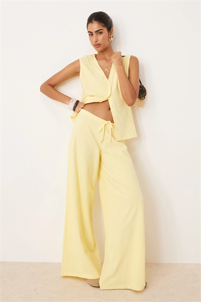 Широкие брюки из фактурного трикотажа co-ord артикул 148191191