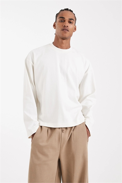 Коллекция Circular Design: очень плотная футболка свободного кроя с длинными рукавами артикул 148381368