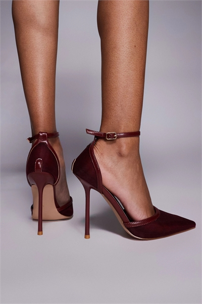 Туфли на каблуке Simmi London Mandisa с сетчатой отделкой артикул 144536320