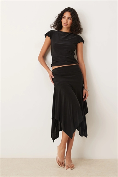 Юбка с волнистым подолом co-ord артикул 149780836