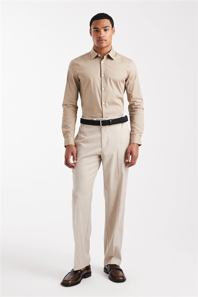 Рубашка из тонкого поплина артикул 143022658