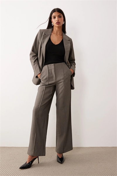 Брюки с высокой талией и широкими брючинами co-ord артикул 150227441