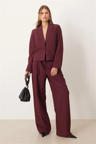 Брюки с высокой талией co-ord артикул 150227422