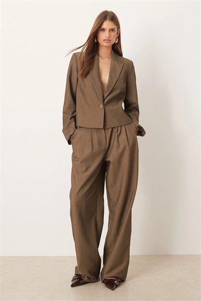 Брюки с высокой талией co-ord артикул 150227410