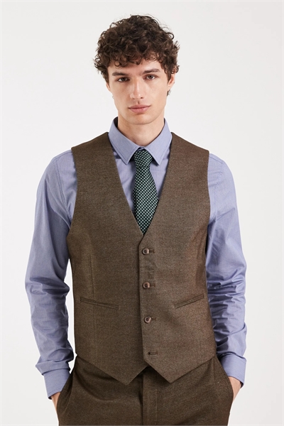 Жилет к узкому костюму под шерсть артикул 150198244