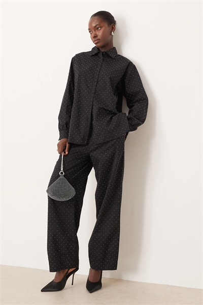 Надеть брюки с зауженными штанинами co-ord артикул 151526984