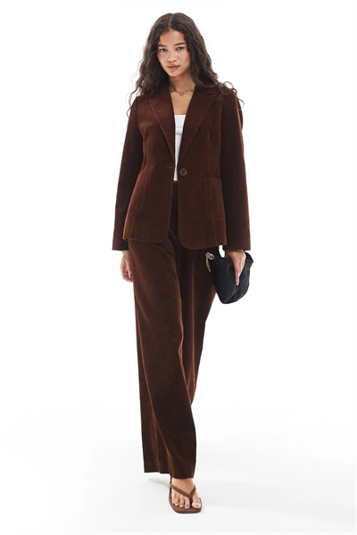 Брюки с широкими штанинами из вельвета co-ord артикул 150146320