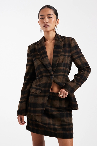 Фланелевая мини-юбка co-ord артикул 150747275