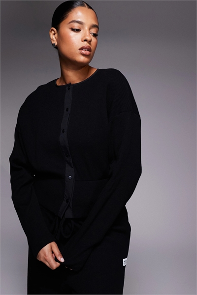 Кардиган Weekend Collective Curve с затянутой талией и вафельной фактурой co-ord артикул 151023221