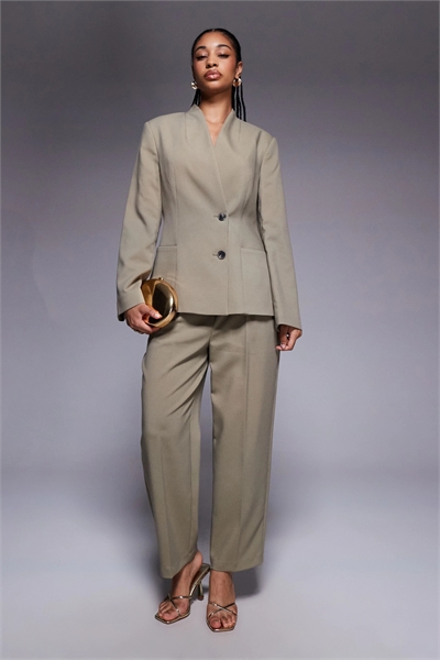 Брюки с прямыми брючинами артикул 151672797