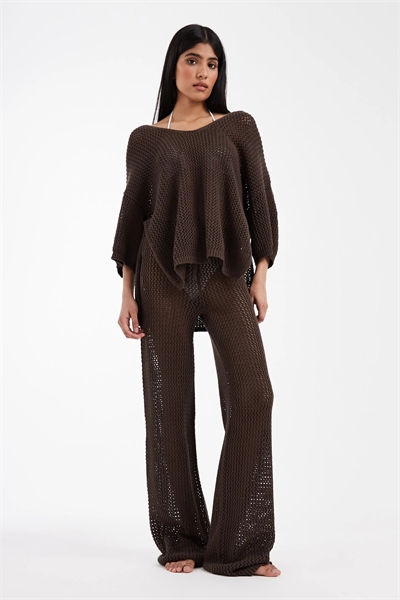 Пляжные брюки из трикотажа co-ord артикул 152631173