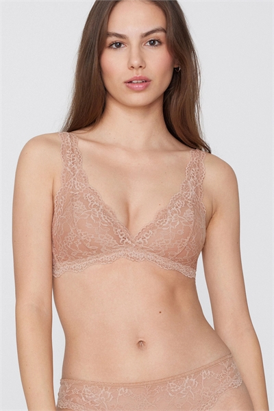 Бюстгальтер-треугольник из гаванского кружева артикул 155278421