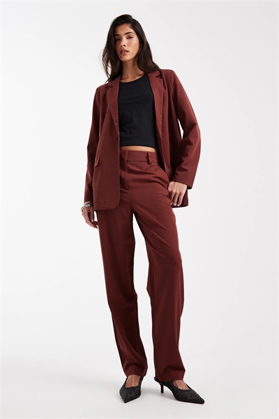 Брюки классического кроя с прямыми брючинами co-ord артикул 153084189