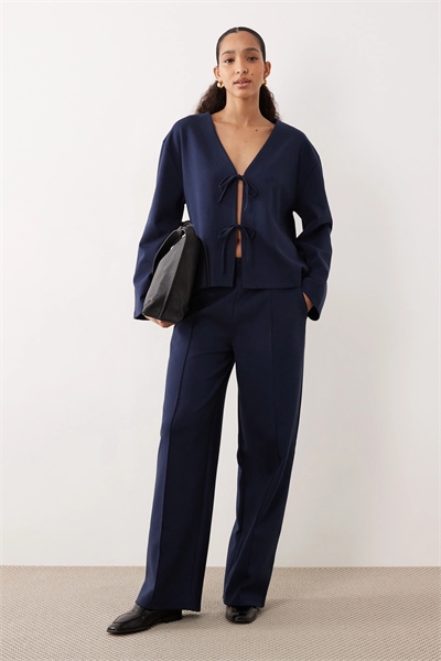 Брюки с широкими брючинами и застежкой-молнией co-ord артикул 153668323