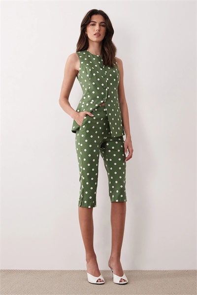 Брюки-капри co-ord артикул 154033256