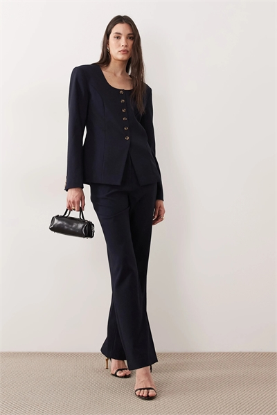 Брюки с расклешенными штанинами co-ord артикул 154692033