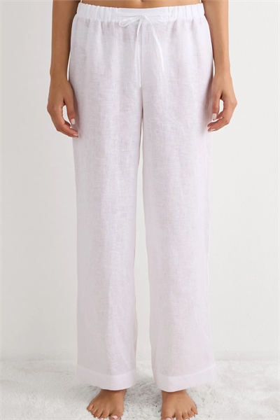 Брюки из чистого льна артикул 155613551