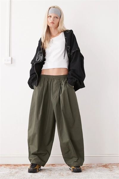 Брюки с расклешенными штанинами артикул 149244551