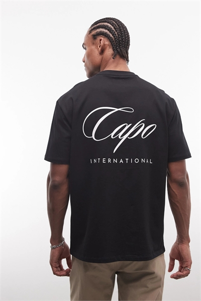 Футболка с международным логотипом на спине артикул 156088254