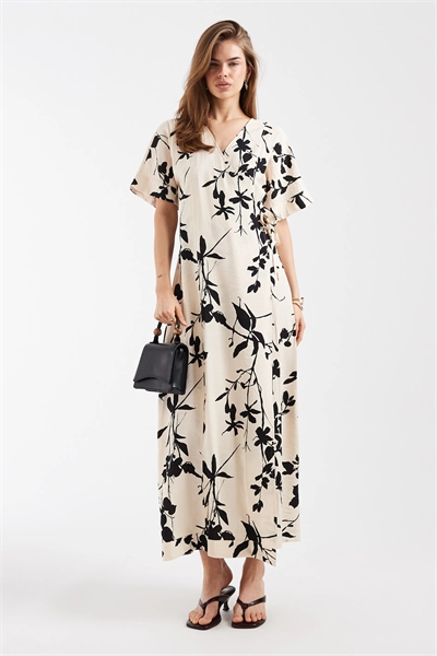 Длинное платье-макси с запахом артикул 155314508