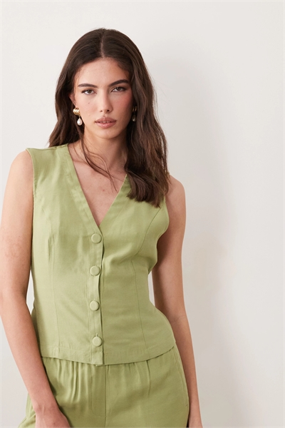 Жилет с завязками спереди co-ord артикул 155402402