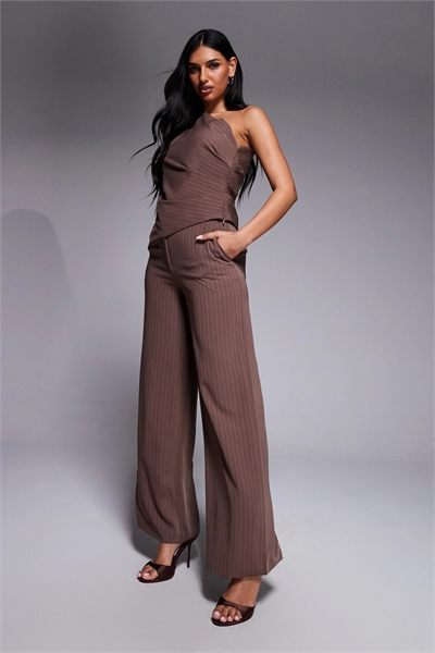 Брюки с широкими штанинами co-ord артикул 154032735