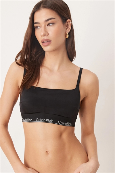 Бралетт с логотипом и квадратным вырезом артикул 154161372