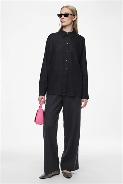 Брюки с широкими брючинами артикул 146904180