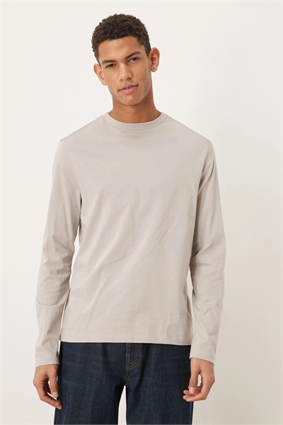 Футболка с длинным рукавом и прямым кроем Essentials артикул 153712606