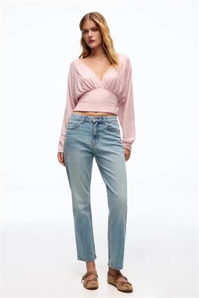 Джинсы Mom Fit артикул 156152763