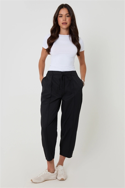 Брюки с раскроем «принцесса» и широкими брючинами артикул 156135458