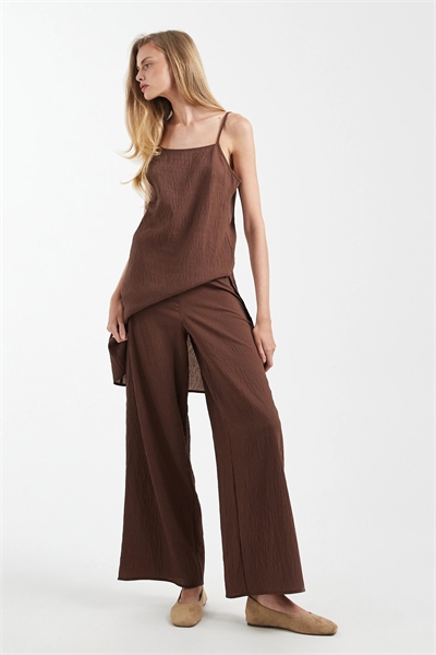 Брюки с широкими штанинами co-ord артикул 154035399
