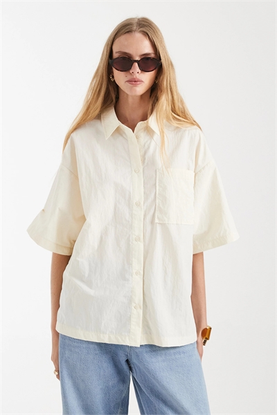 Рубашка с открытой спиной артикул 153882541