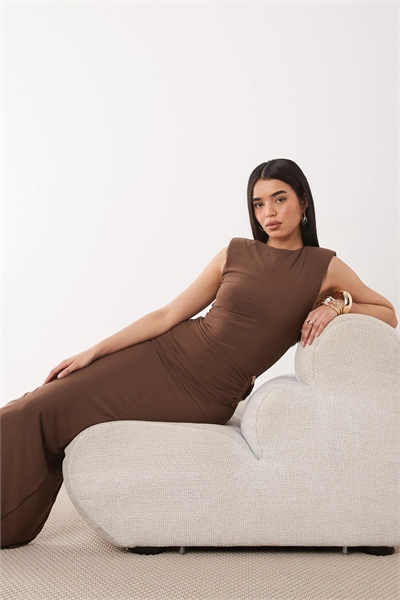 Макси-платье Bronte с лепными элементами и золотыми металлическими деталями артикул 154053192