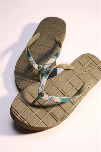 Сандалии Tilda из ткани в клетку артикул 154715355