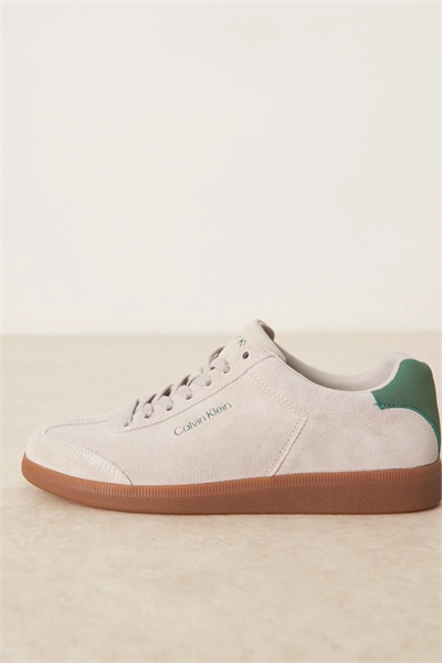 Кроссовки из замши с низкой подошвой артикул 148523997